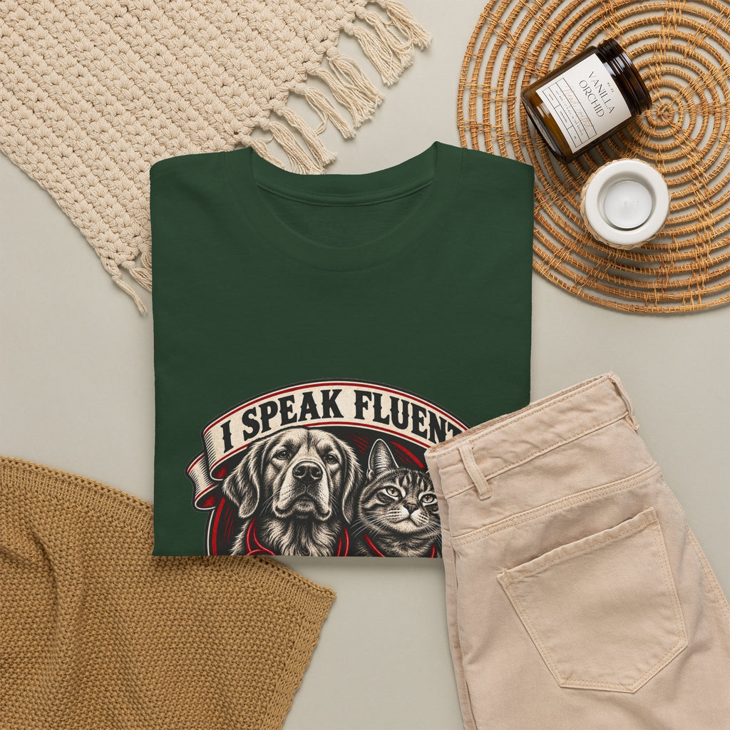 I Speak Fluent Bark And Meow Classic Tee