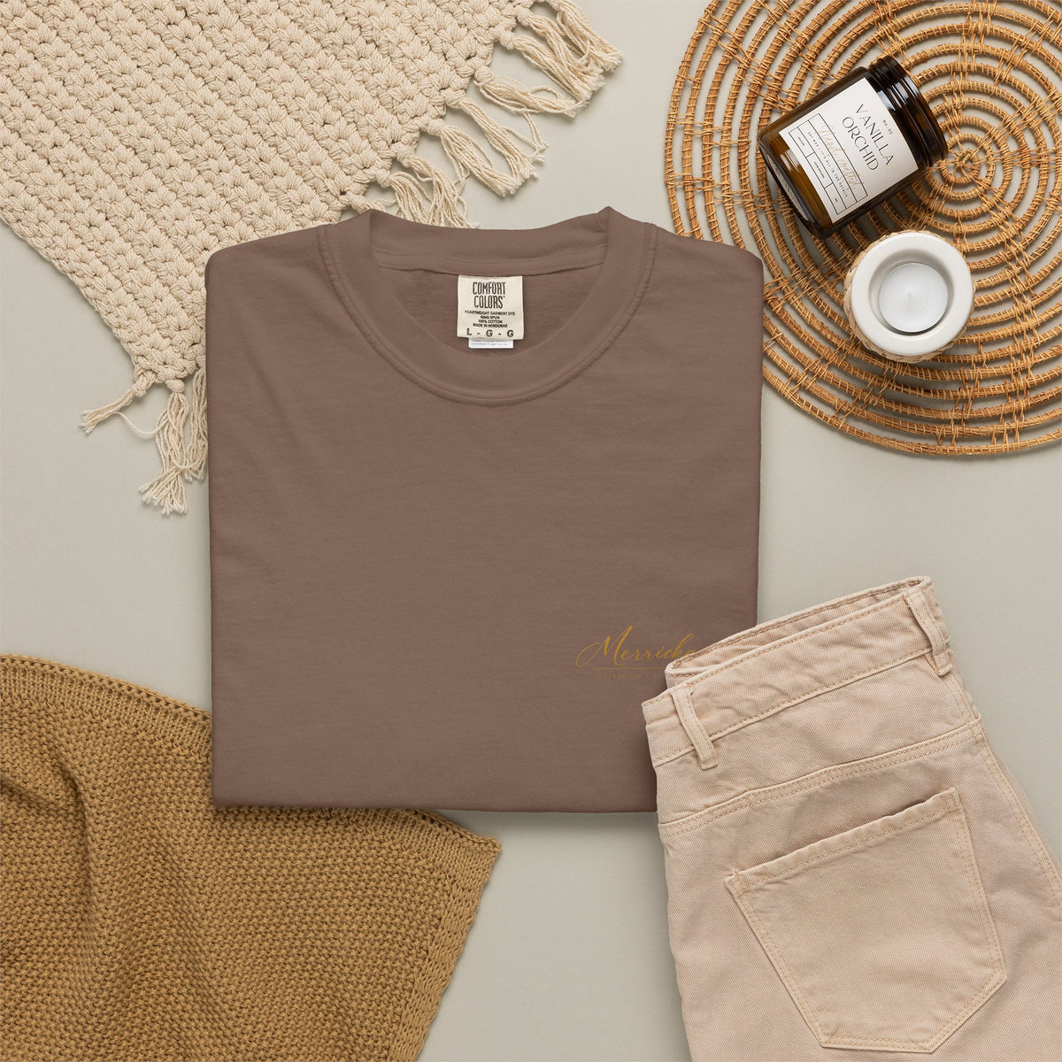 Merrickas Signature Garment-Dyed Tee