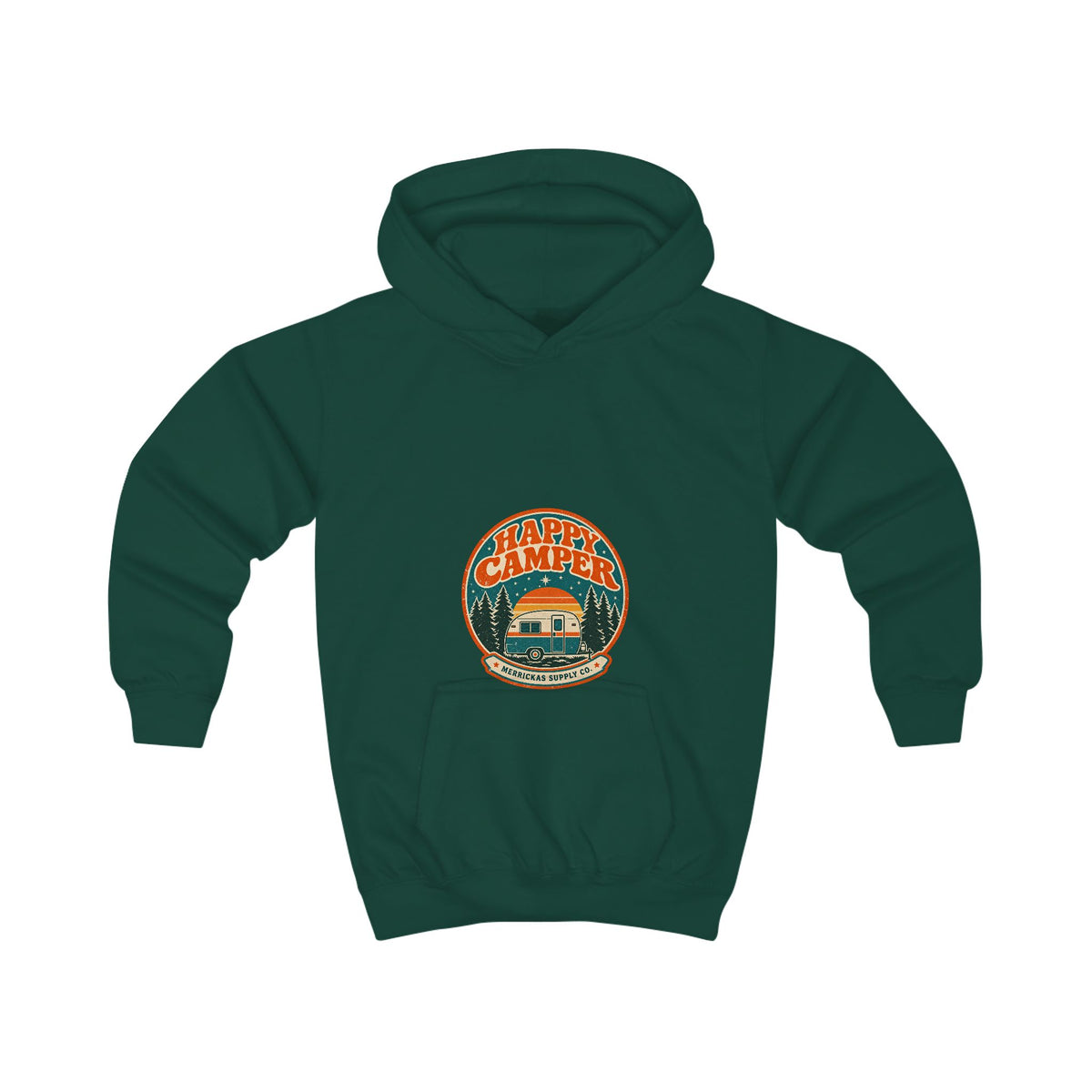 Happy Camper Kids' Hoodie
