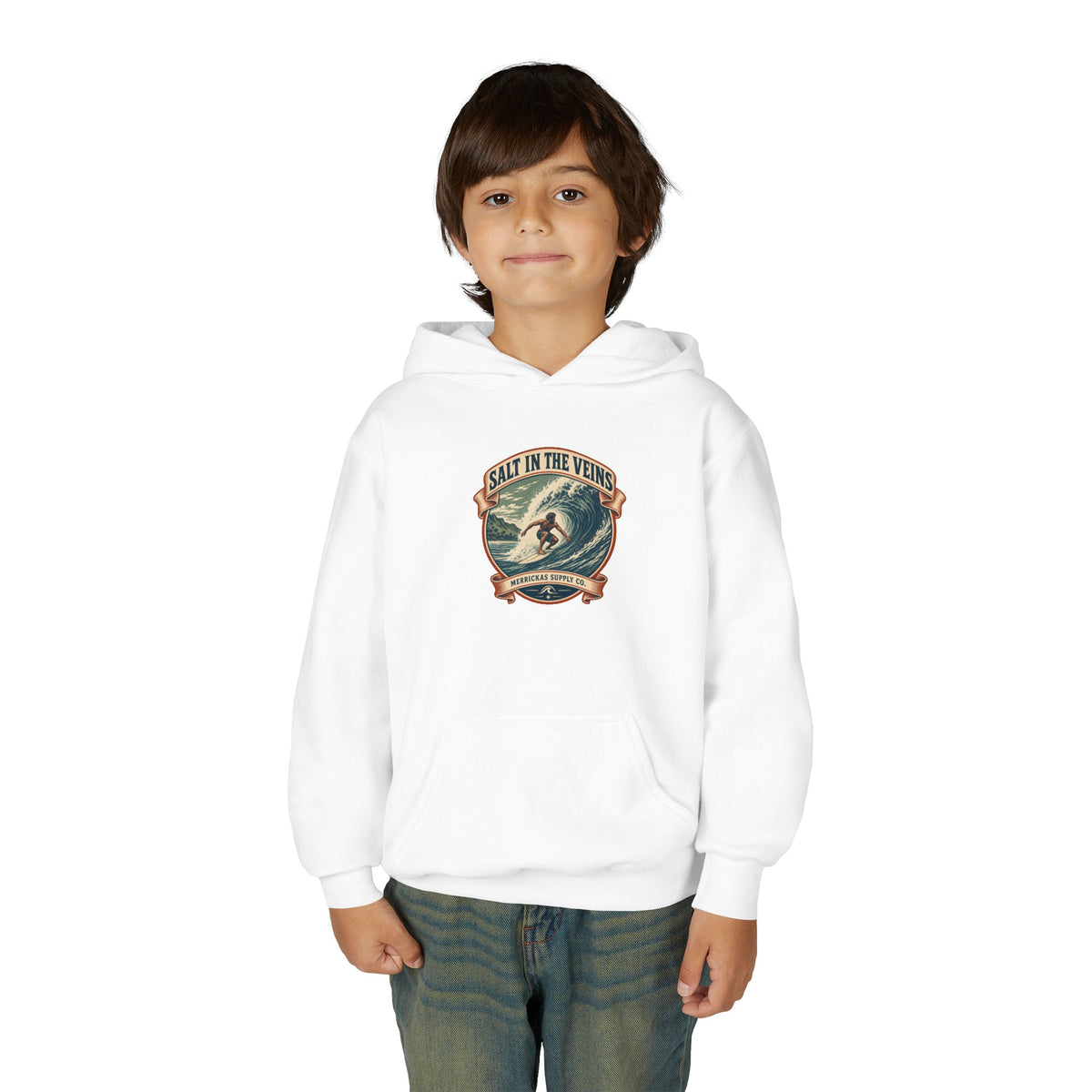 Salt In The Veins Youth Hoodie