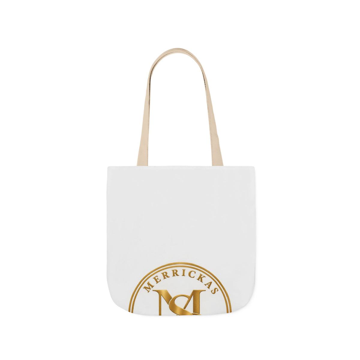 Merrickas Gold MSC Monogram Canvas Wall Art
