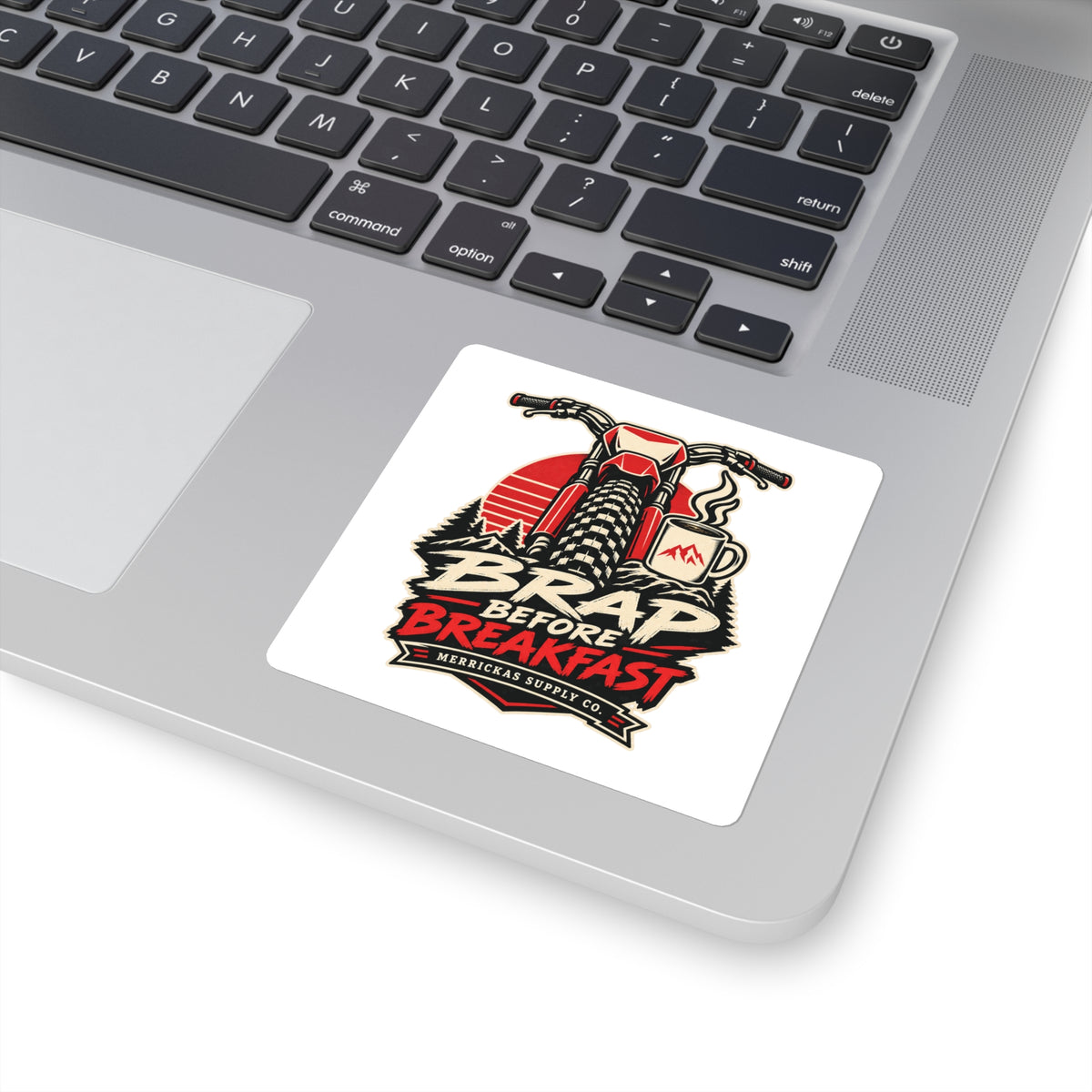 Brap Before Breakfast Sticker