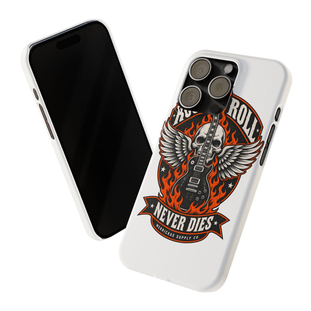 Rock N Roll Never Dies Phone Case