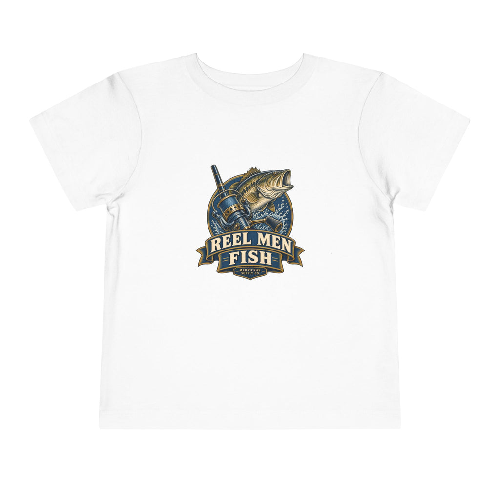Reel Men Fish Toddler Tee