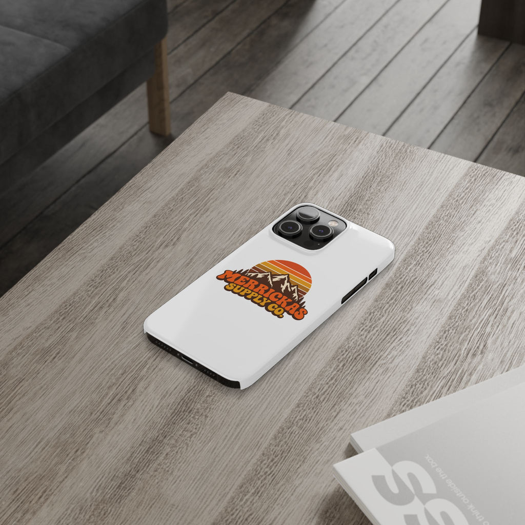 Merrickas Retro Sunset Mountain Phone Case