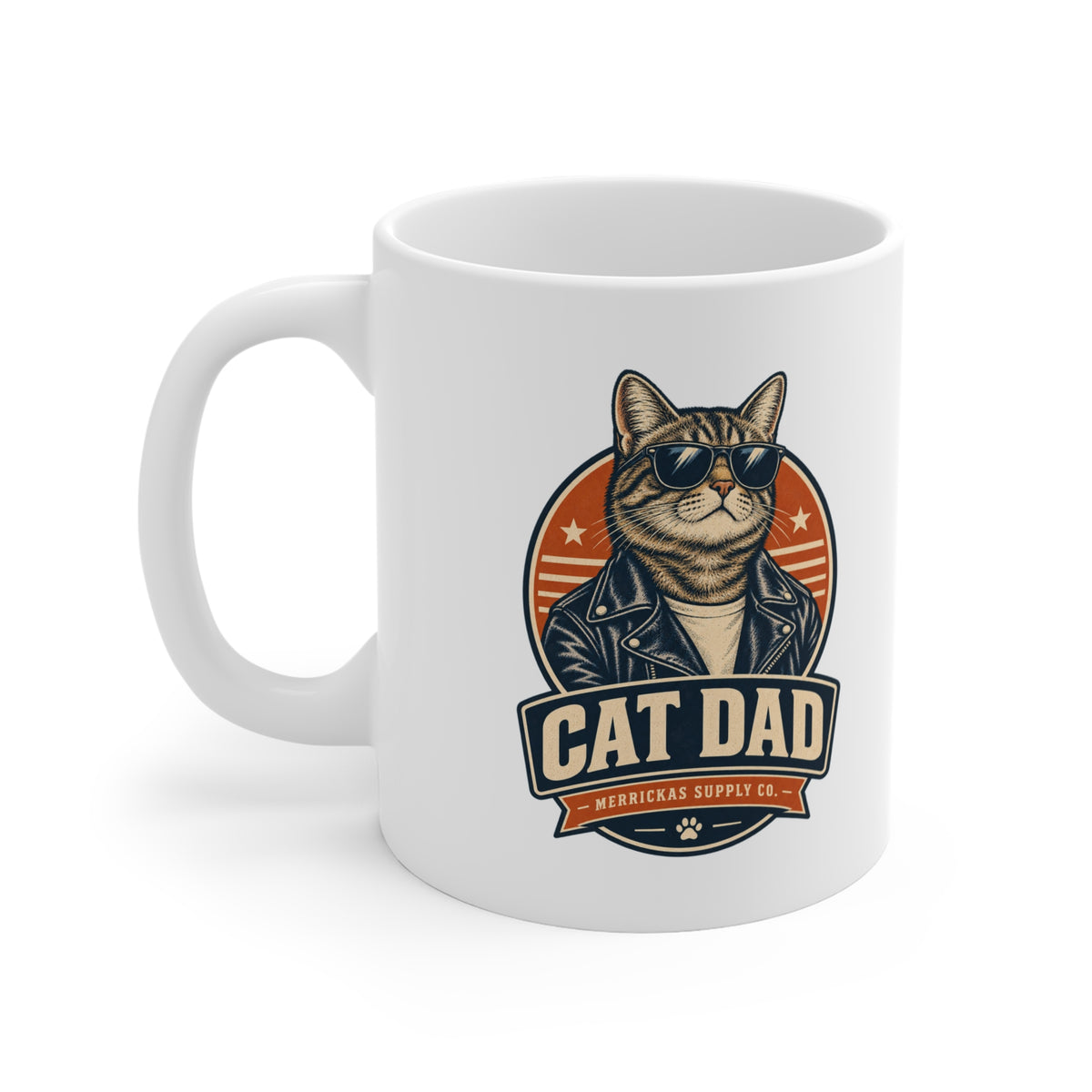 Cat Dad Coffee Mug 11oz