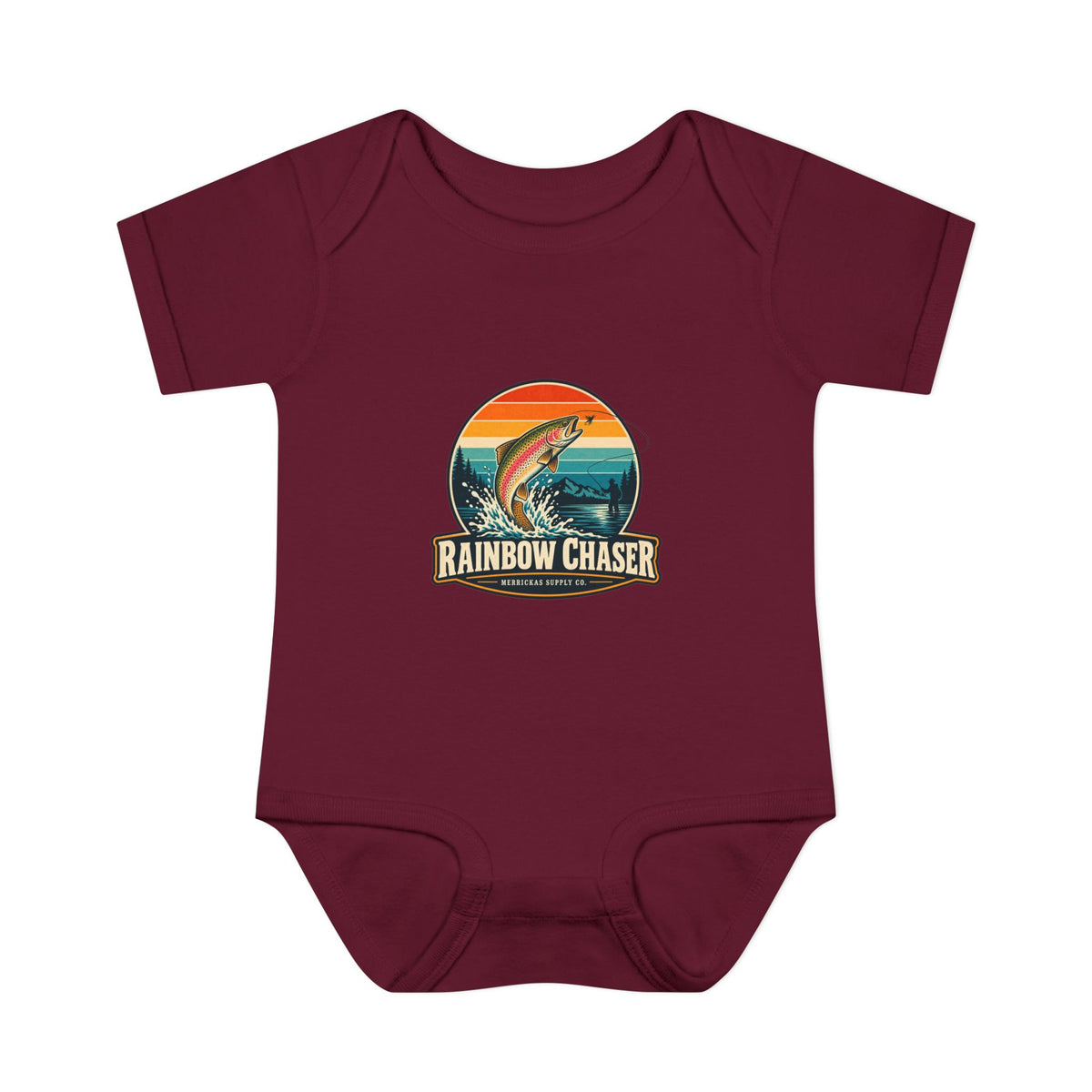 Rainbow Chaser Baby Onesie