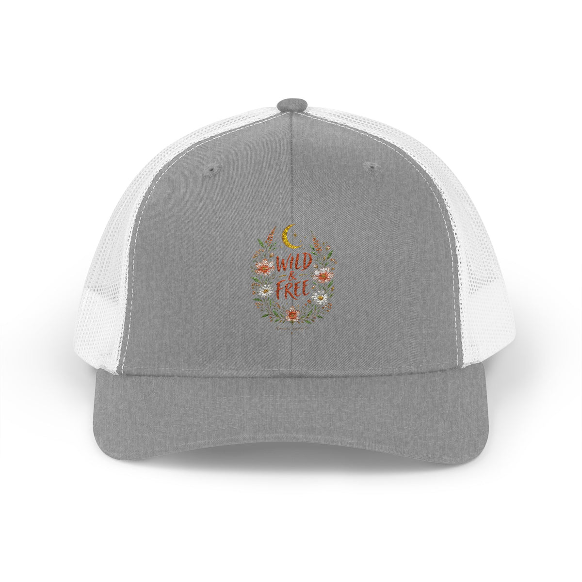 Wild & Free Snapback Trucker Cap