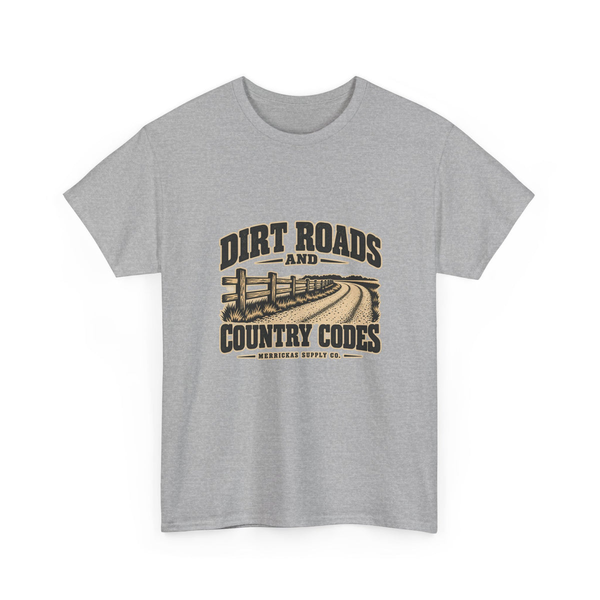 Dirt Roads And Country Codes Classic Tee