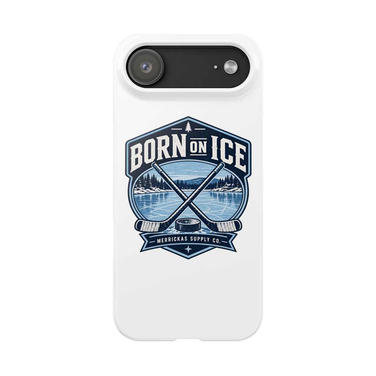 Born On Ice Phone Case