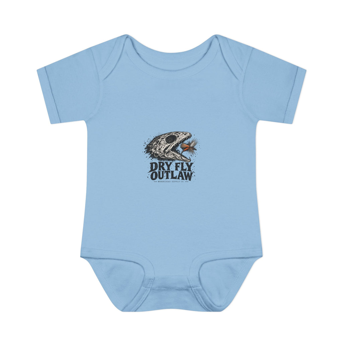 Dry Fly Outlaw Baby Onesie