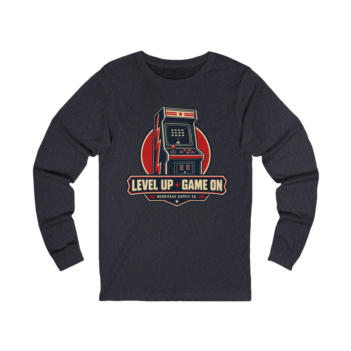 Level Up Game On Long Sleeve Tee