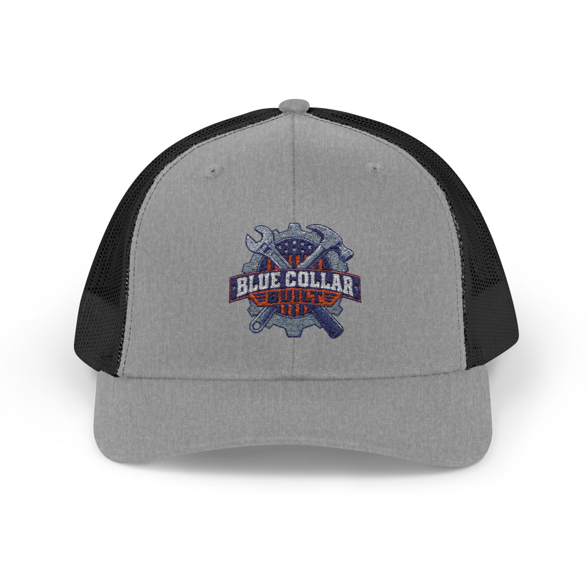 Blue Collar Built Snapback Trucker Hat