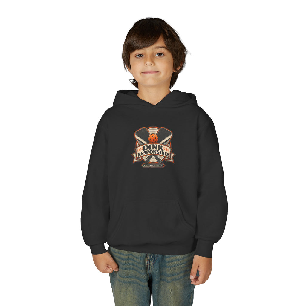 Dink Responsibly Youth Hoodie