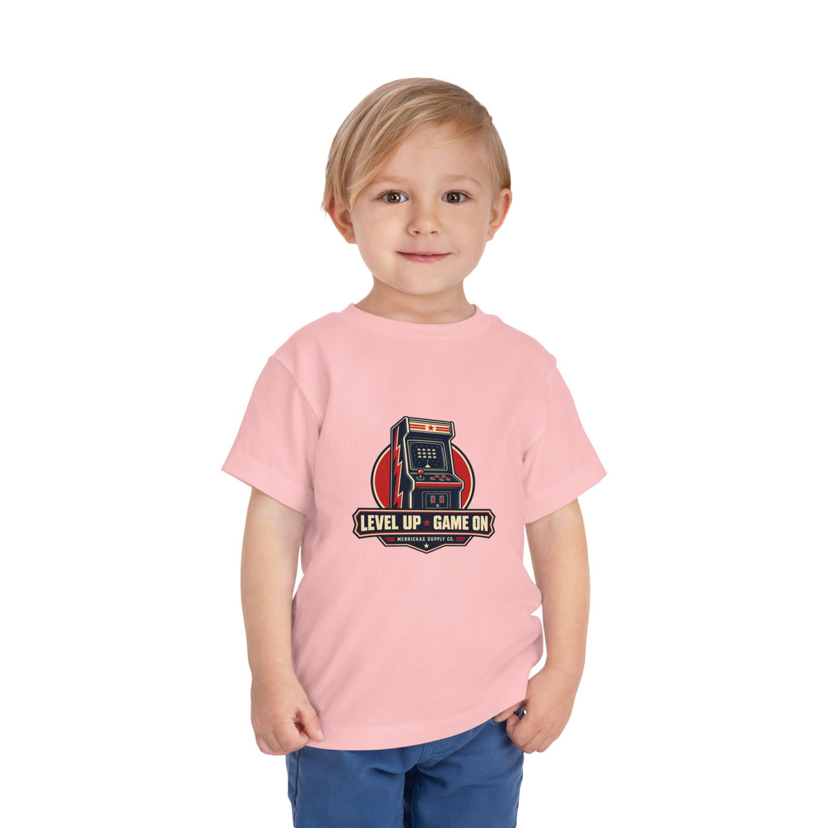 Level Up Game On Toddler Tee
