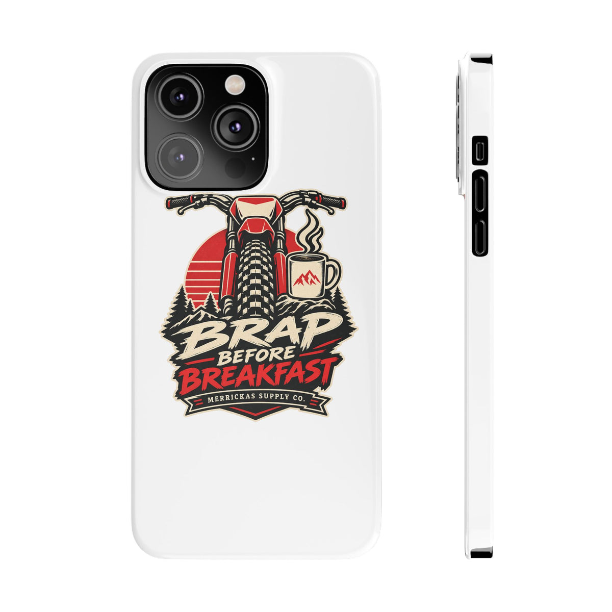 Brap Before Breakfast Phone Case