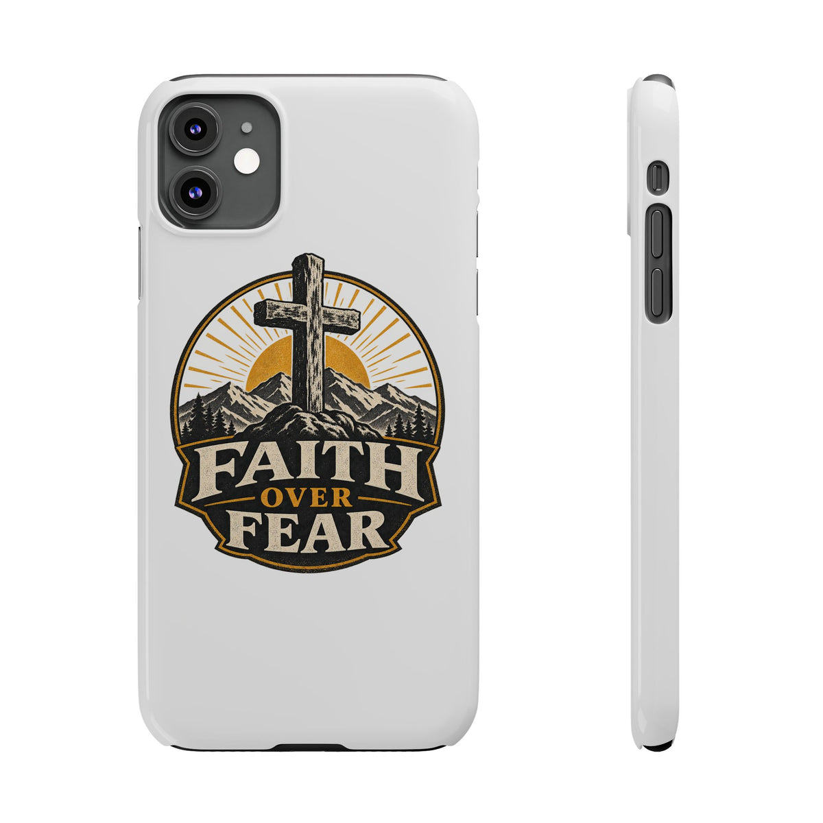 Faith Over Fear Phone Case