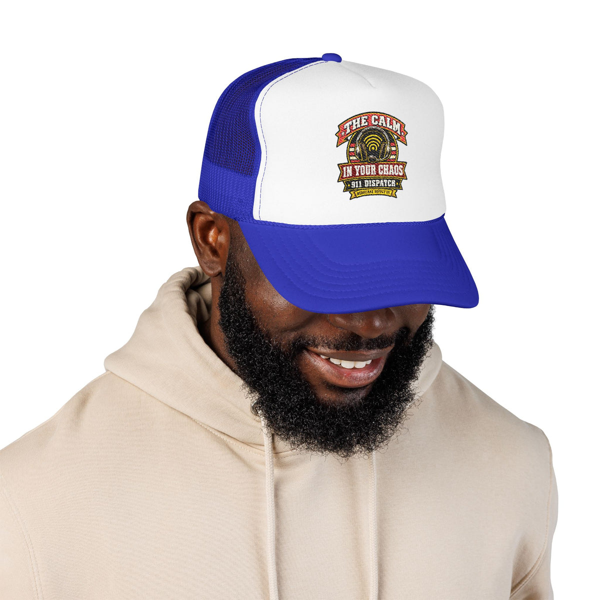 The Calm In Your Chaos Foam Trucker Hat