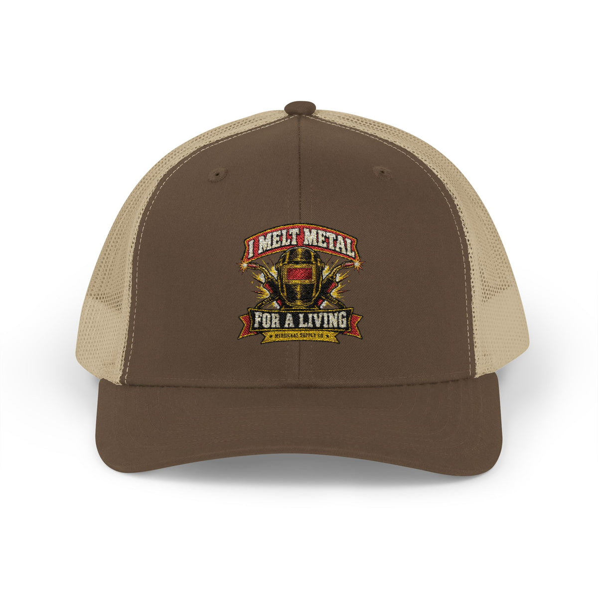 I Melt Metal For A Living Snapback Trucker Hat