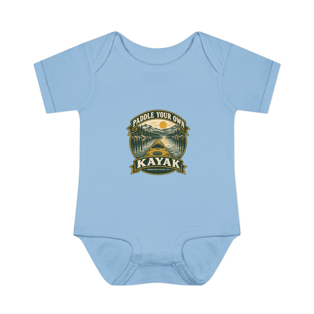Paddle Your Own Kayak Baby Onesie