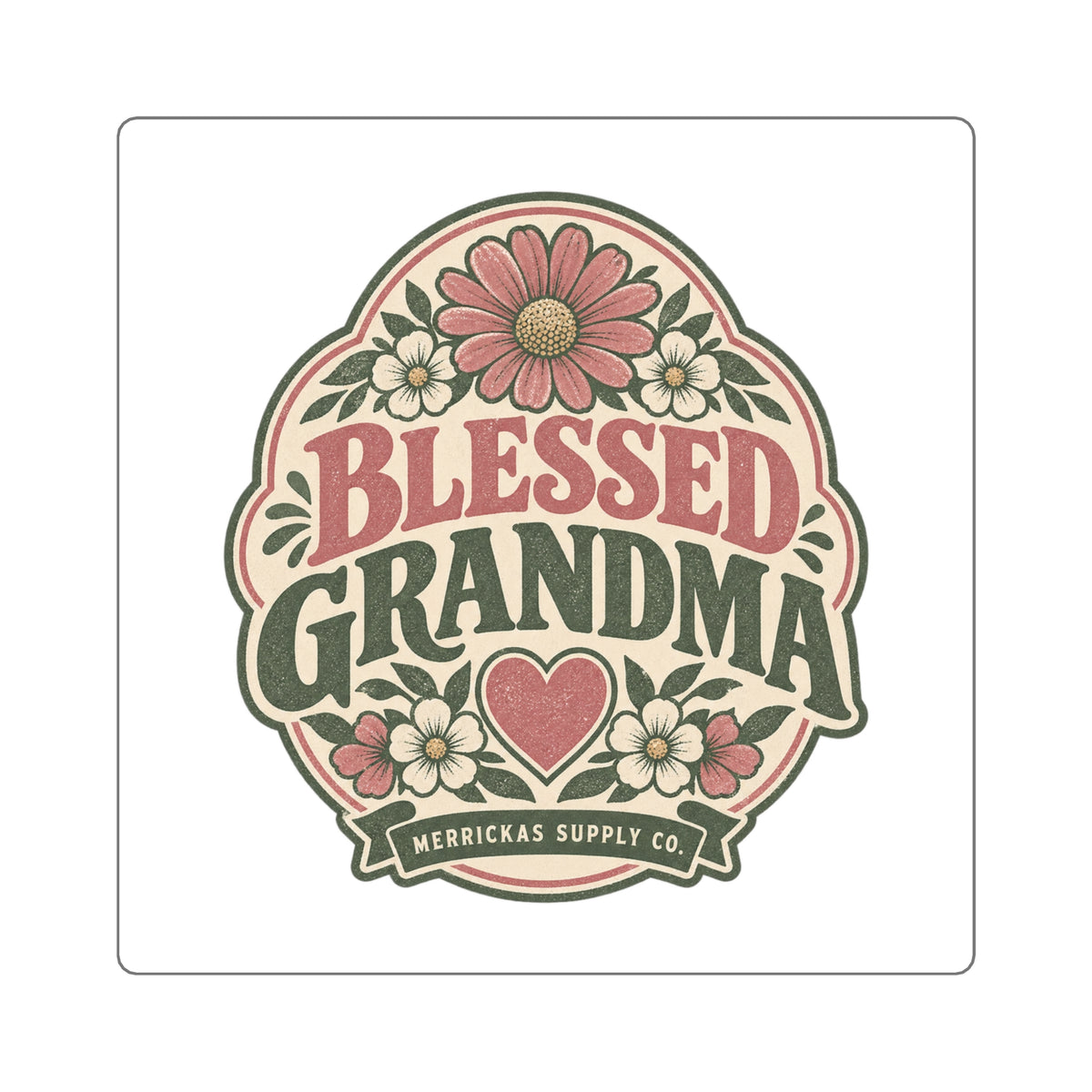Blessed Grandma Sticker