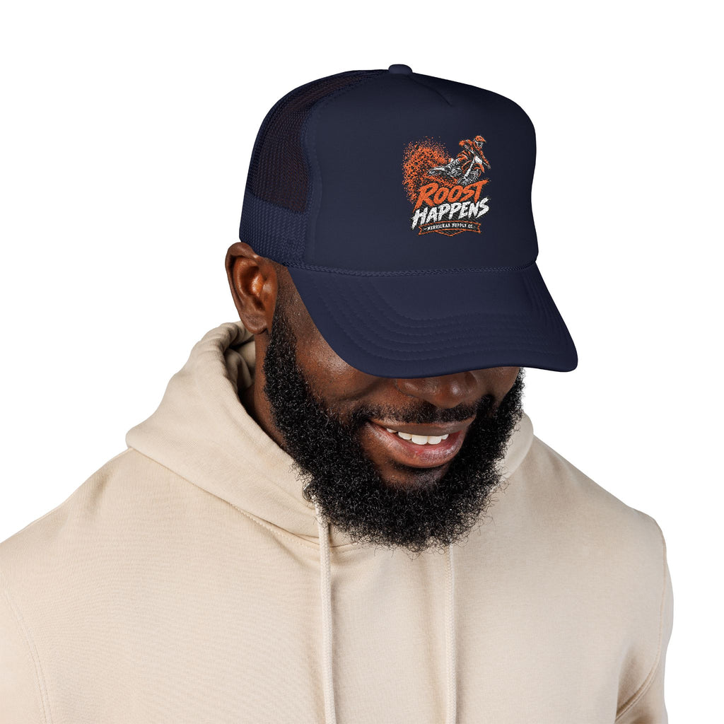 Roost Happens Foam Trucker Hat