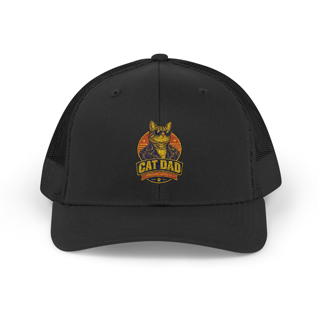 Cat Dad Snapback Trucker Cap