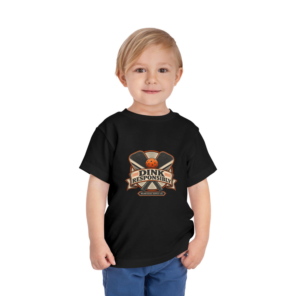 Dink Responsibly Toddler Tee