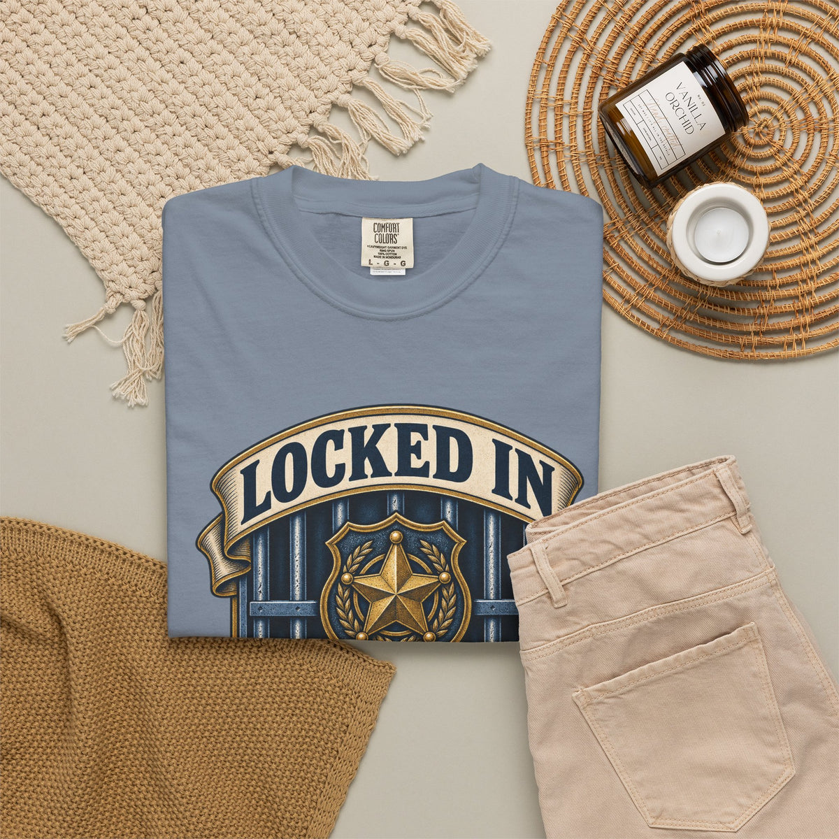 Locked In With The Worst So You Don't Have To Garment-Dyed Tee