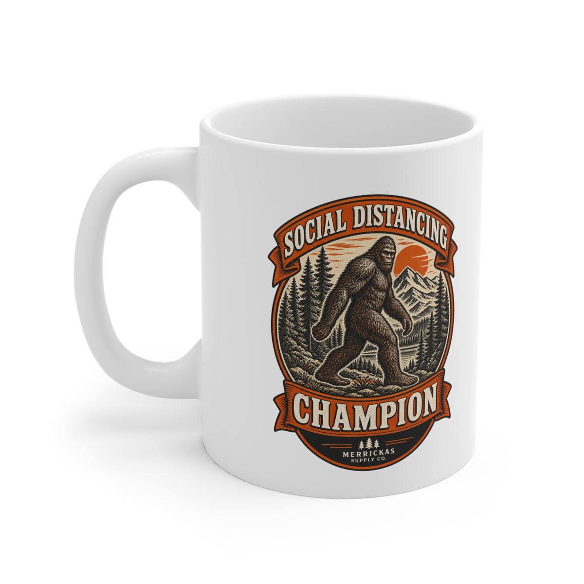 Social Distancing Champion Coffee Mug 11oz