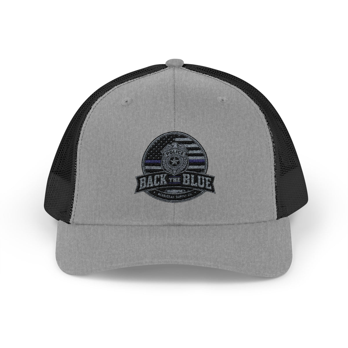 Back The Blue Snapback Trucker Hat