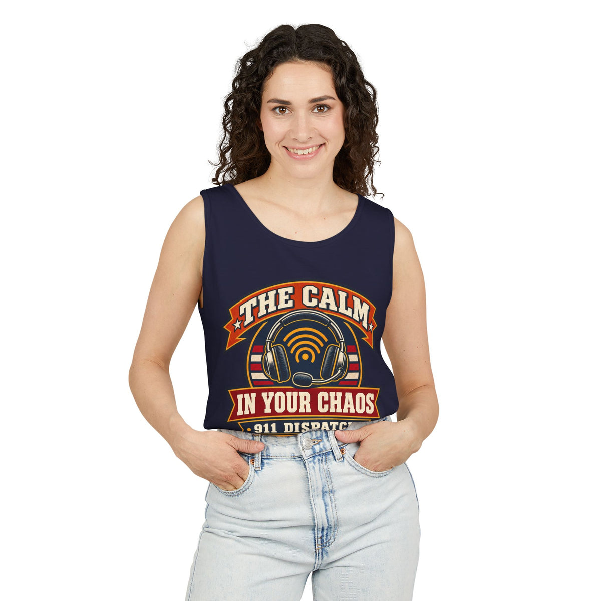The Calm In Your Chaos Garment-Dyed Tank