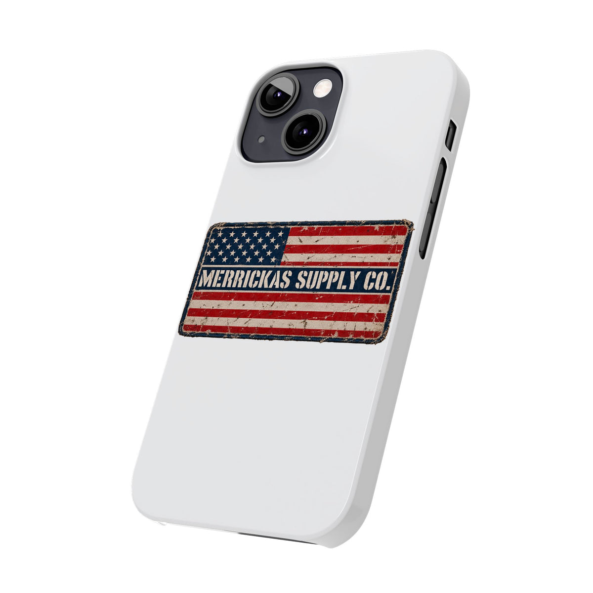 Merrickas American Flag Patch Phone Case