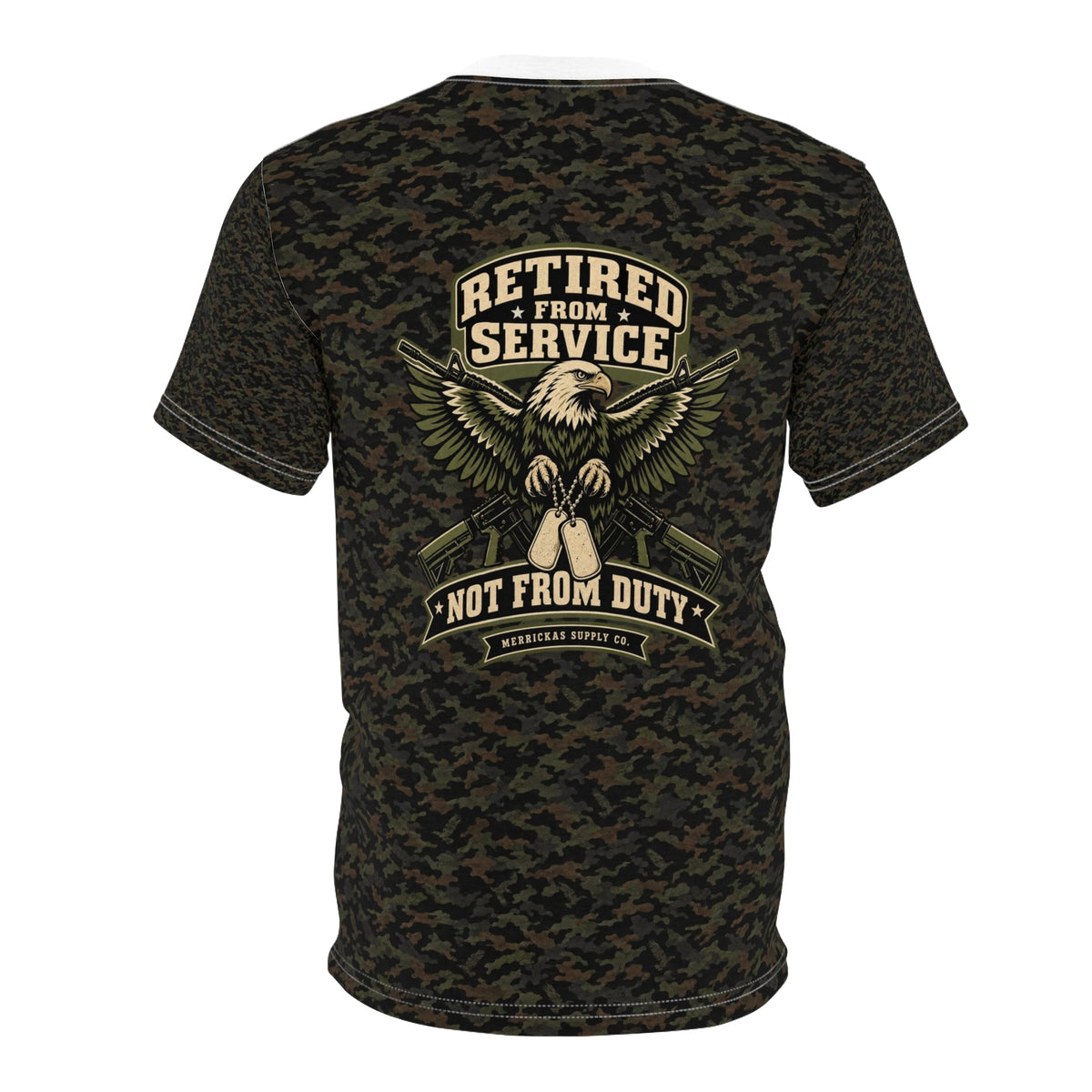 Stealth Eagle Camo All-Over Print Tee