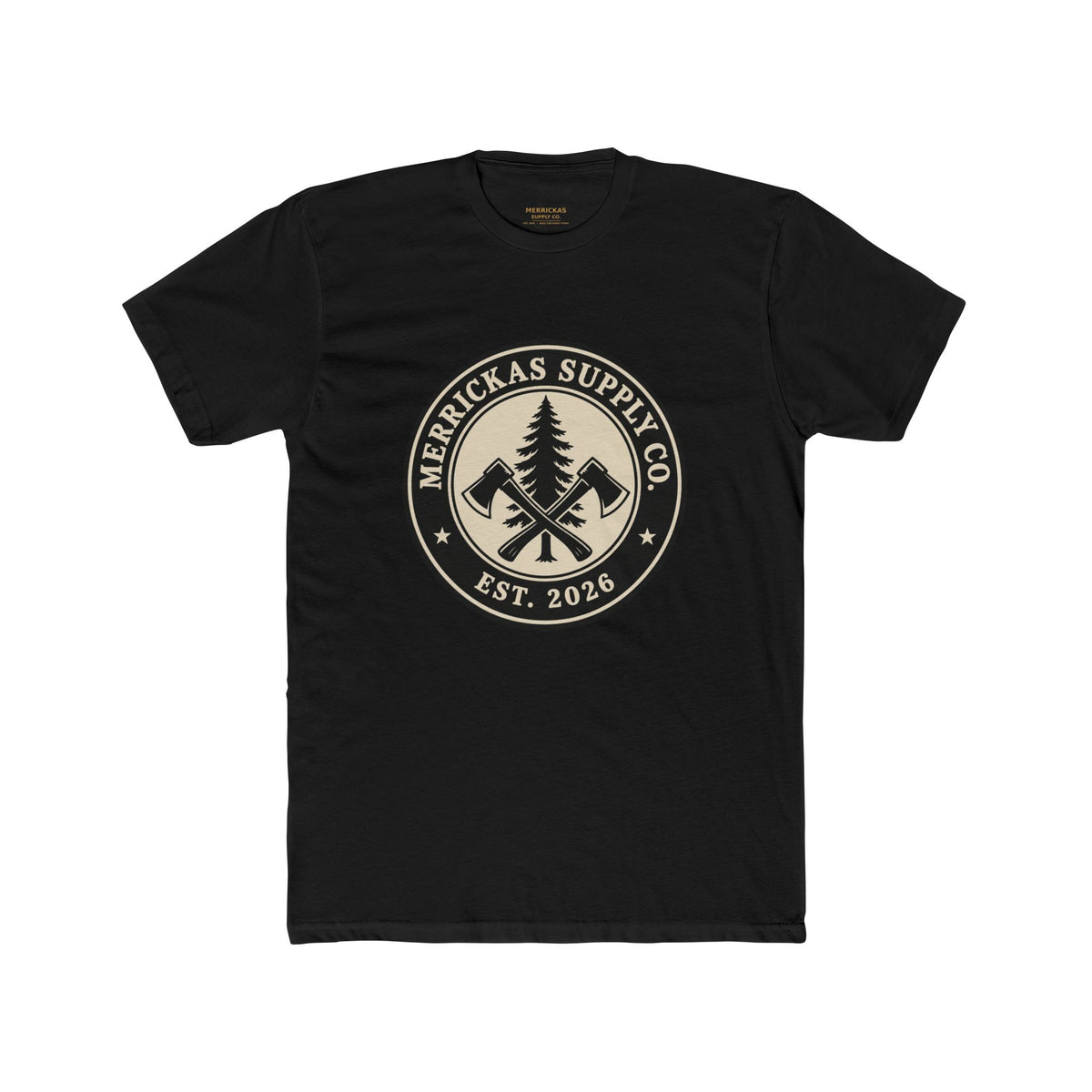 Merrickas Heritage Axe Badge T-Shirt