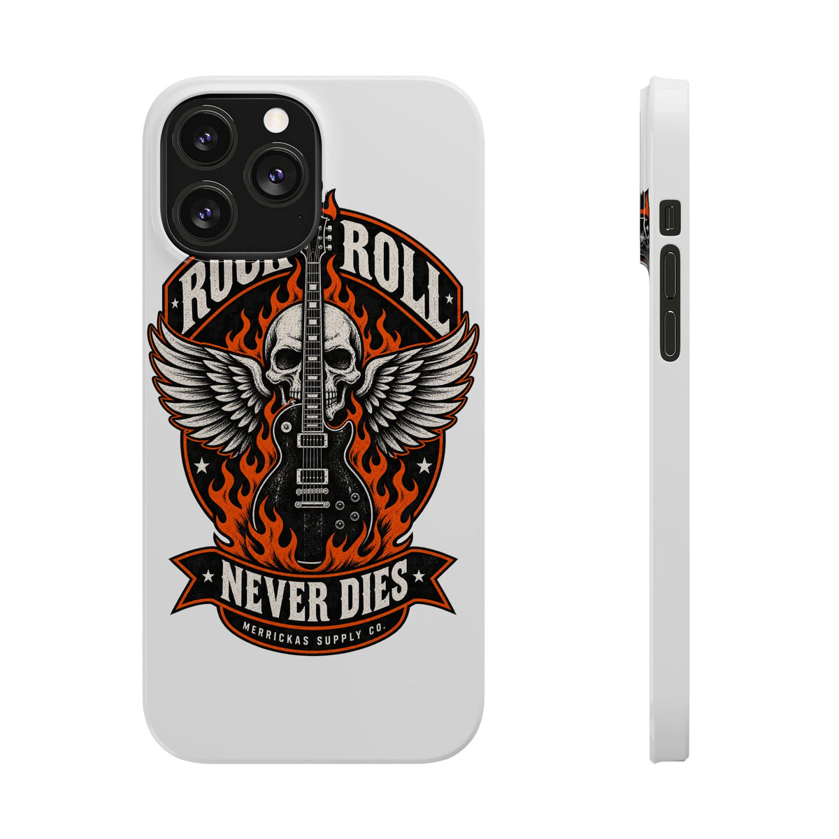 Rock N Roll Never Dies Phone Case