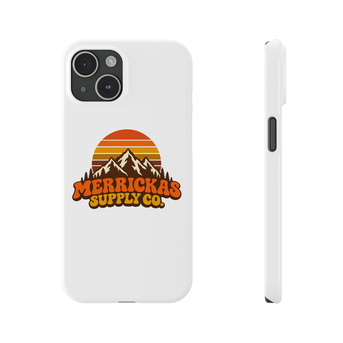 Merrickas Retro Sunset Mountain Phone Case