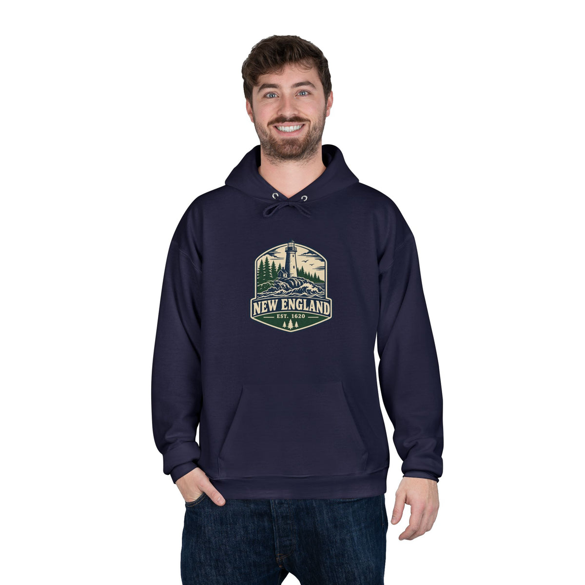 New England Lighthouse Hoodie