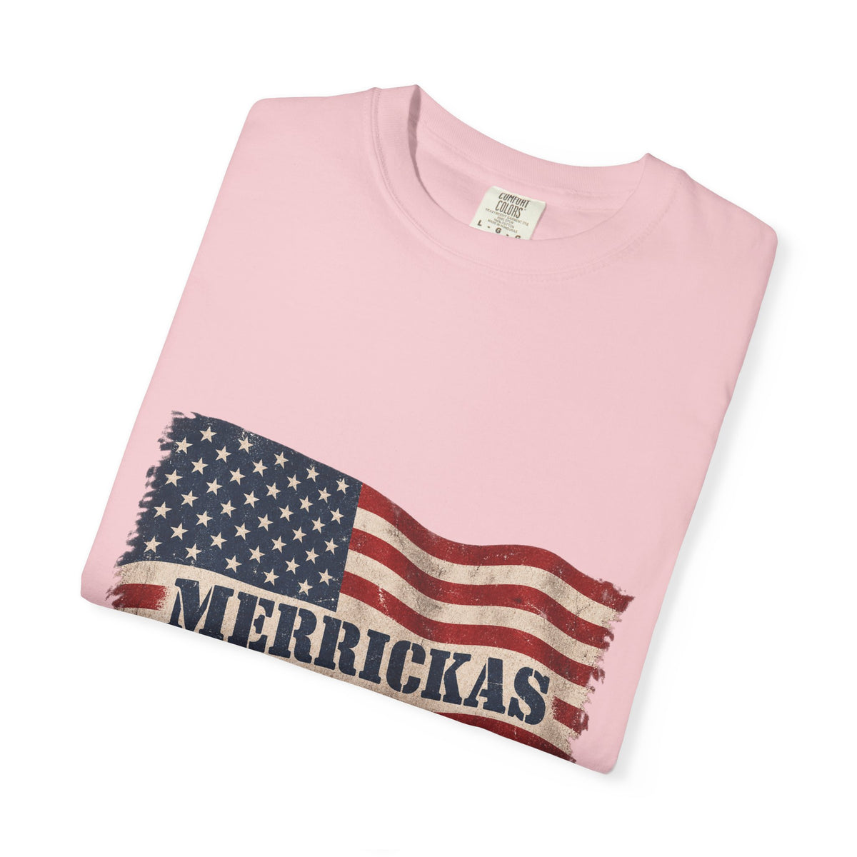 Merrickas Flag Garment-Dyed Tee