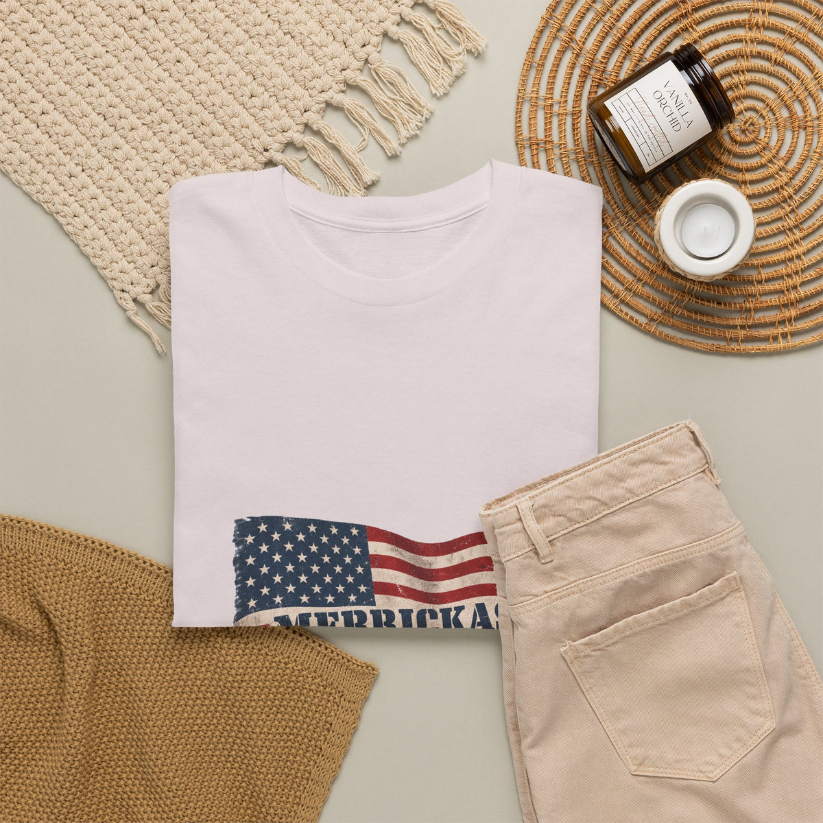 Merrickas Flag Classic Tee