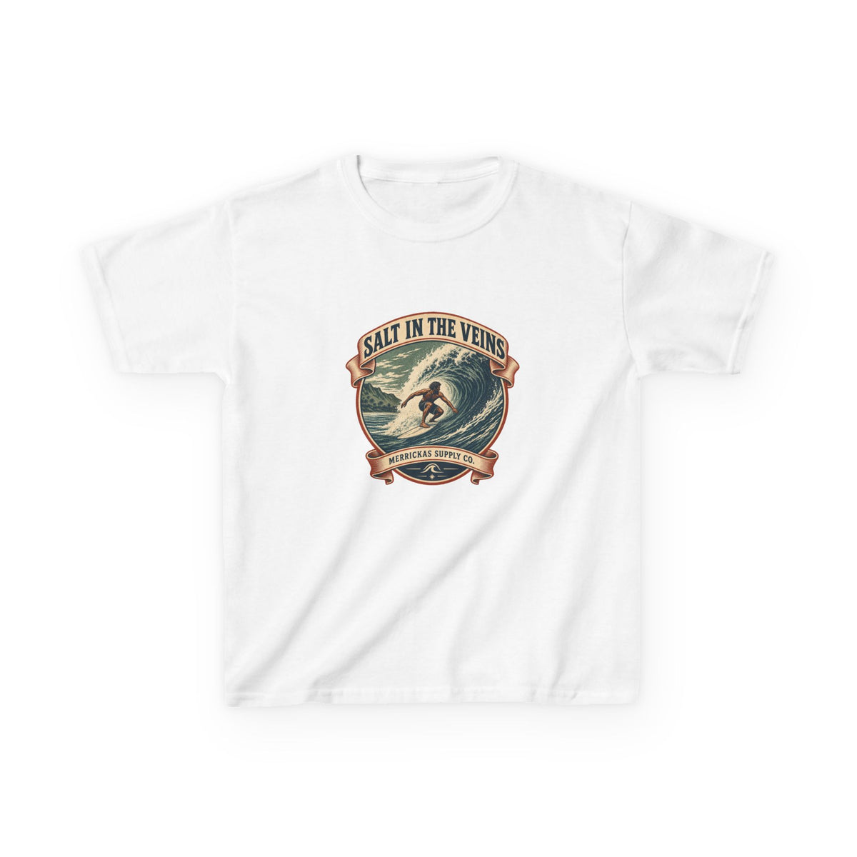 Salt In The Veins Kids Tee