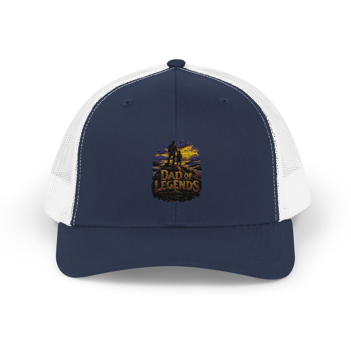 Dad Of Legends Snapback Trucker Cap