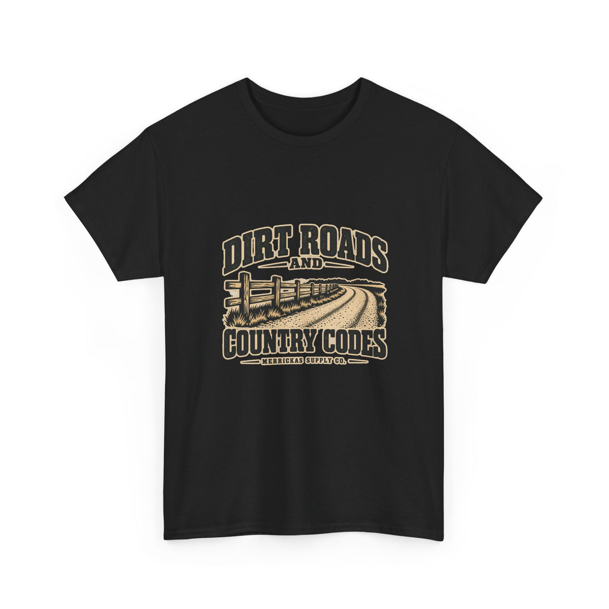 Dirt Roads And Country Codes Classic Tee