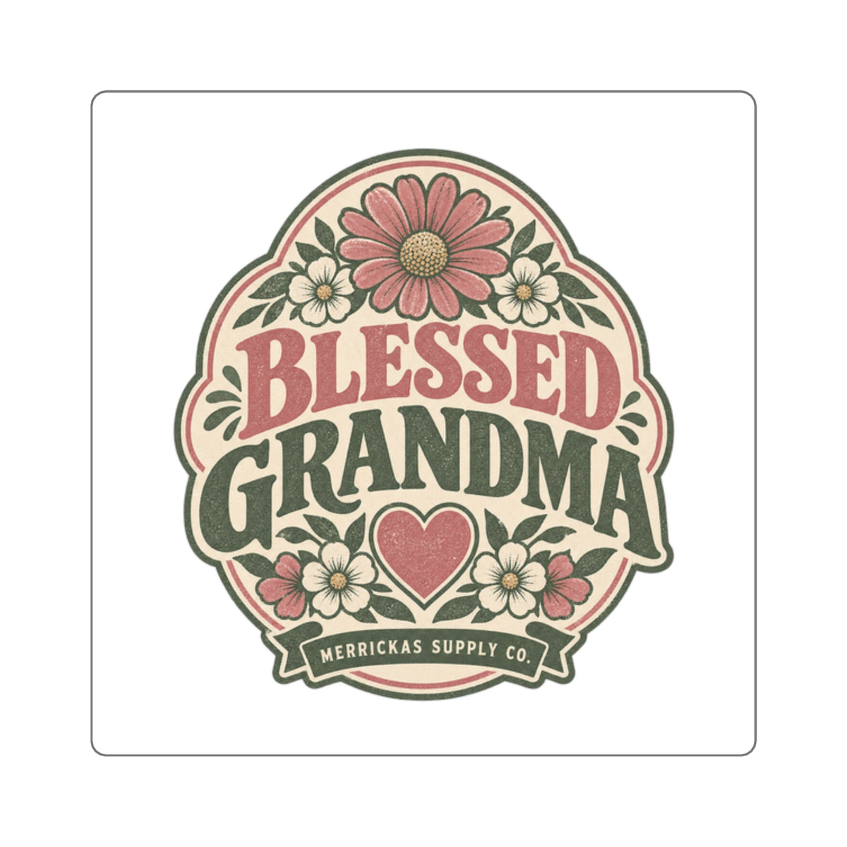Blessed Grandma Sticker