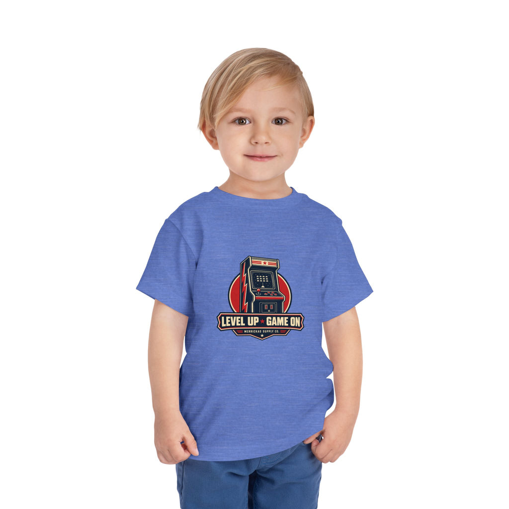 Level Up Game On Toddler Tee