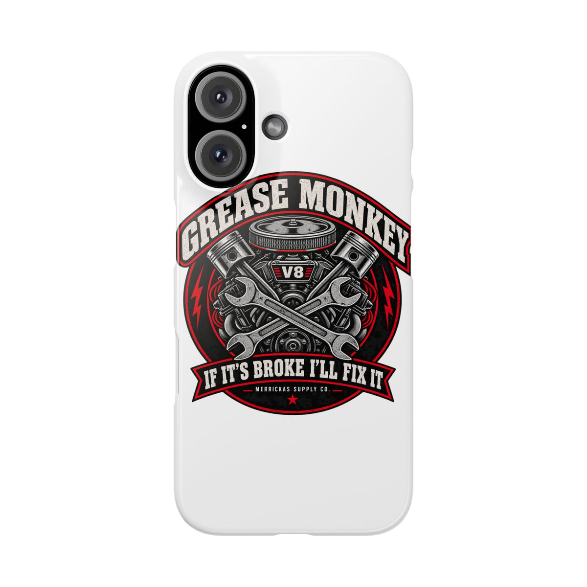 Grease Monkey Phone Case