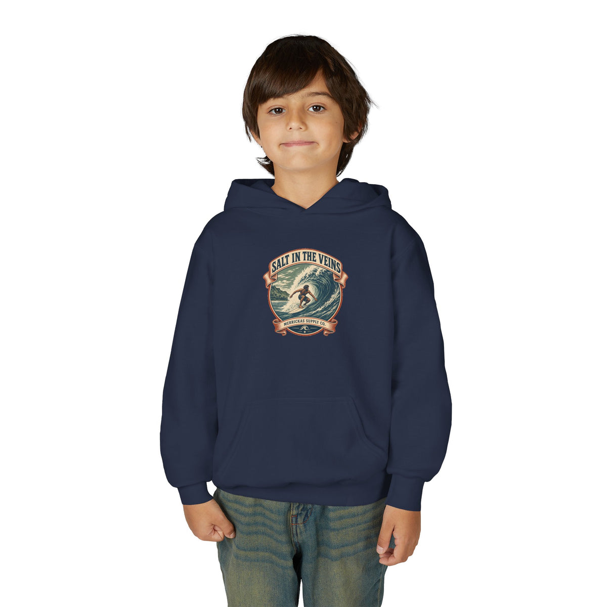 Salt In The Veins Youth Hoodie