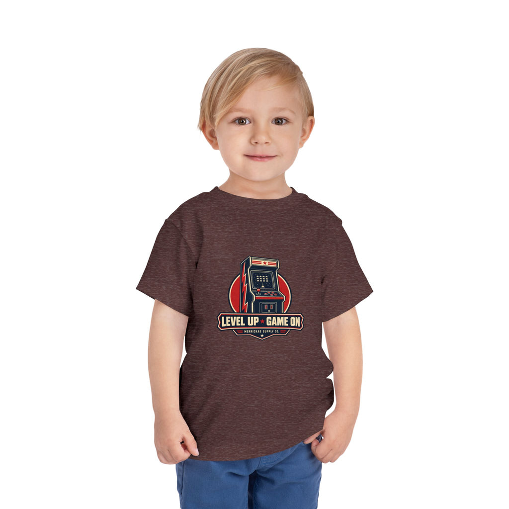 Level Up Game On Toddler Tee