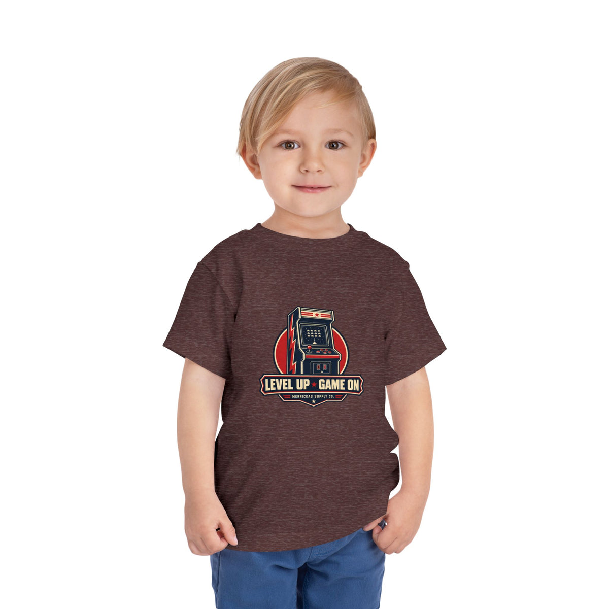 Level Up Game On Toddler Tee