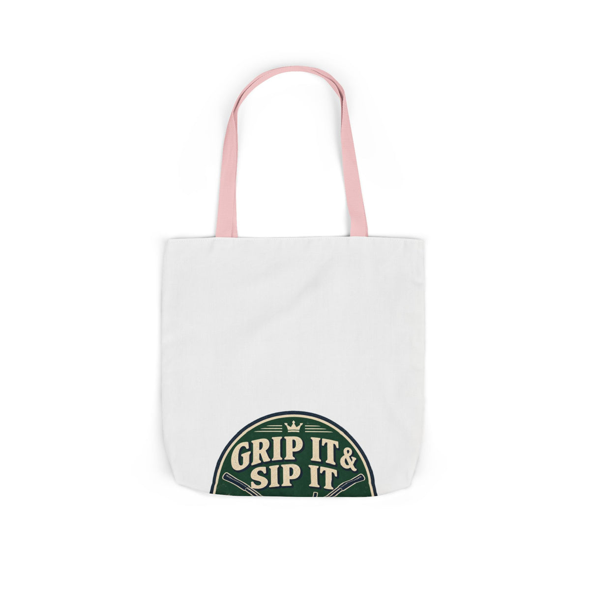 Grip It & Sip It Canvas Wall Art